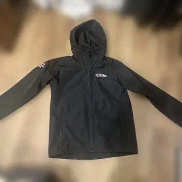 HiBowl 후드 부착 마운틴 후드티 블랙