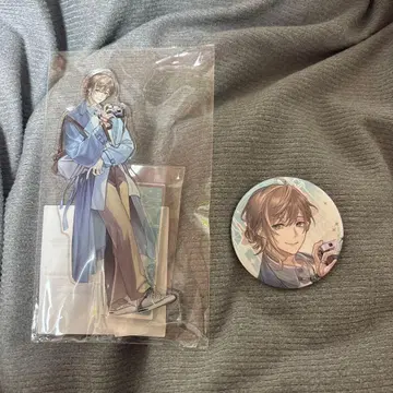 니지산지 7대 타워 카나에 아크릴 스탠드 캔뱃지