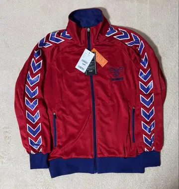 hummel 레드 네이비 저지 L 사이즈 험멜 레트로 유행