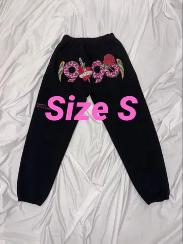 9090 girl Ed Hardy 90 Logo Sweat Pants