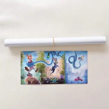 주토피아 2 주토피아 2 영화 특전 IMAX 포스터