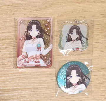 레이어 블록 아크릴 키링 캔뱃지