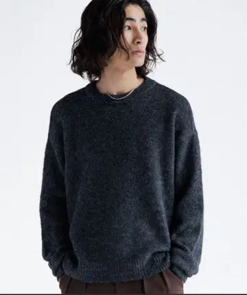 SINSS Basic shaggy knit