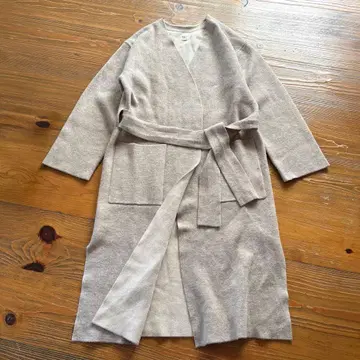 론 헤르만 롱 가디건 가운 베이지 XS