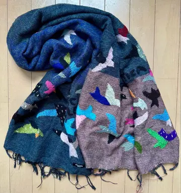 marble sud 대형 자수 스톨