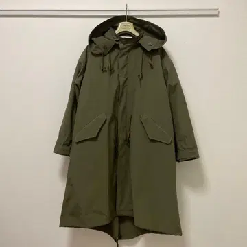 저널 스탠다드 카키 라이너 부착 모즈 코트