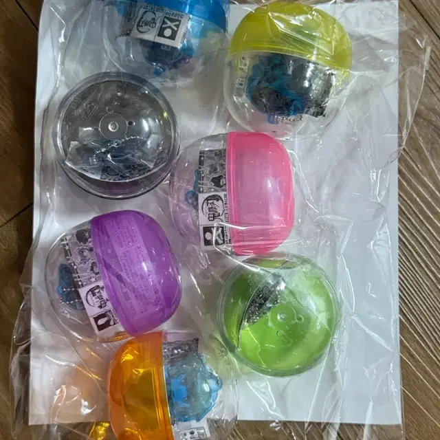 미개봉) 귀멸의 칼날 귀칼 아크릴 스탠드 가챠 7종 일괄 기유 탄지로