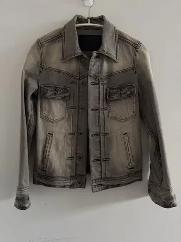 5351 그레이 계열 데님 자켓