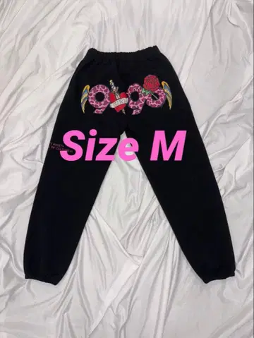 9090 girl Ed Hardy 90 Logo Sweat Pants