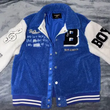 BOY LONDON 보아 바시티 자켓 파랑