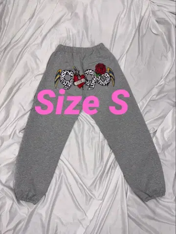 9090 girl Ed Hardy 90 로고 스웻 팬츠