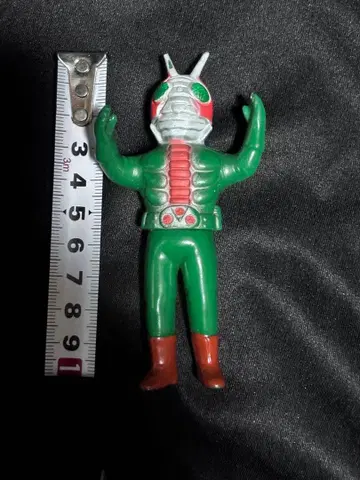 가면라이더 소프트 비닐 V3 이시모리 프로 마이니치 방송 당시 물품