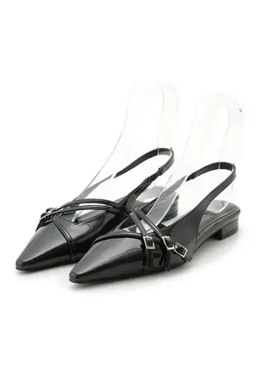 미사용품 프레이 아이디 뮬 펌프스 블랙 38