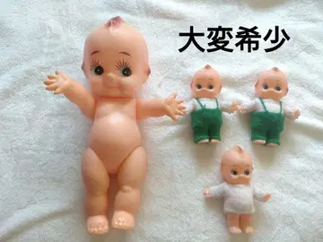 매우 레어 쇼와 이후 큐피 인형 30cm 세트 빈티지 빈티지