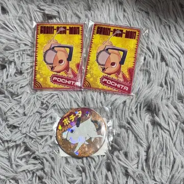 포치타 트레이딩 캔뱃지 체인소 맨