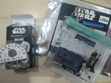 도쿄 코믹콘 스타 워즈 만달로리안 핀 배지, 파우치