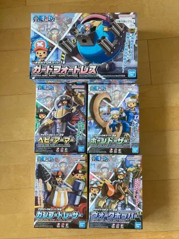 반다이 원피스 초파 로보 슈퍼 5세트 프라모델