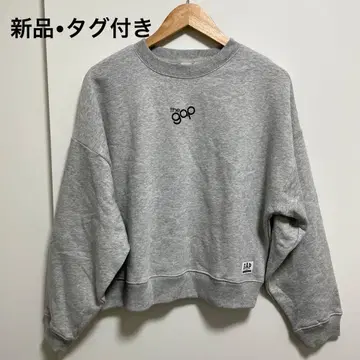 [ 새상품 ] GAP 오버 사이즈 웨지 GAP 로고 스웨트 셔츠 S