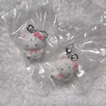 메지루시 액세서리 폭신폭신 스노우 헬로키티 키티 2개 세트