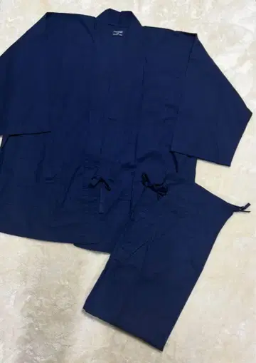 미착용 쿠루메 사부이 일본제 네이비 LB