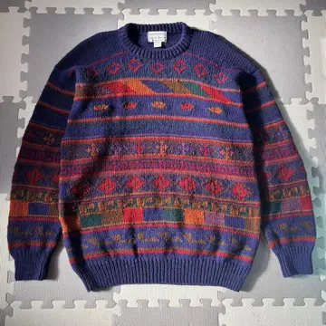 [빈티지] Nomadic Traders 울 스웨터 구제 의류 페루산