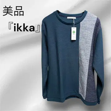 [ ikka 새상품급 ] 미사용 XL 속기모 니트