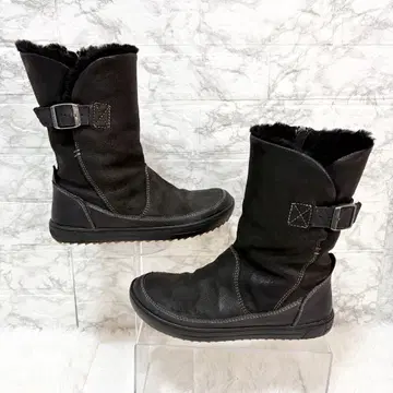 버켄스탁 우드베리 스웨이드 가죽 부츠 보아