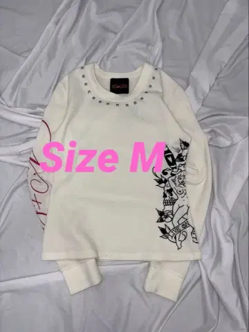 9090 girl Ed Hardy Thermal L/S Tee M