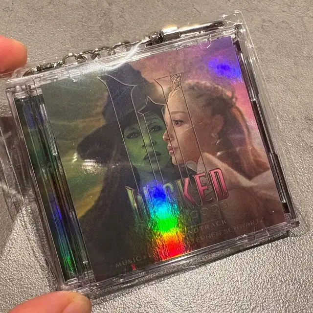 영화관 특전 위키드 포굿 nfc 앨범키링 판매