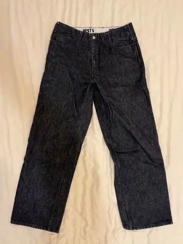 WESTOVERALLS 블랙 데님