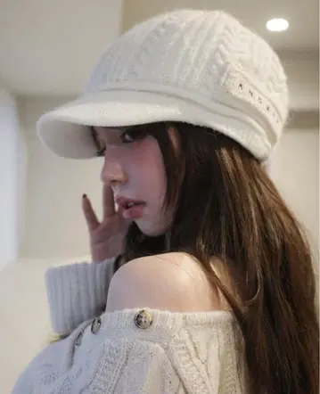 ANDMARY Mary casquette 택 포함 미사용 새상품