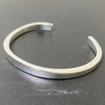 플레인 오픈 실버 925 뱅글 팔찌 실버 b012