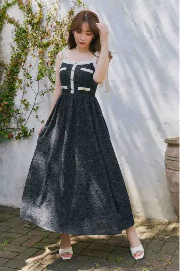 Herlipto Verona Tweed Long Dress