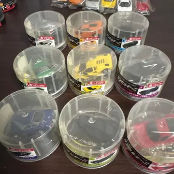 미니카 9대 세트 투명 케이스 포함