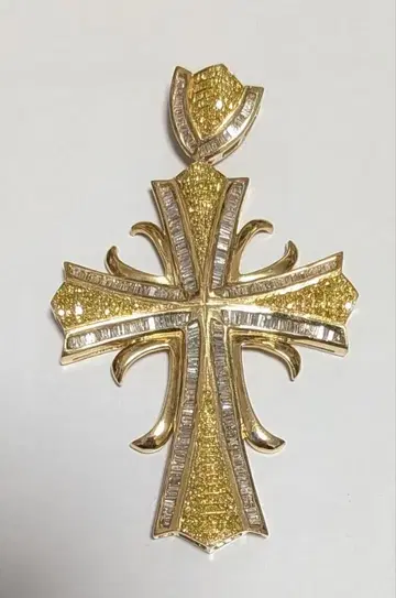 십자가 다이아 10K