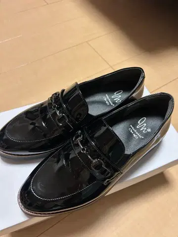 레인 슈즈 블랙 로퍼풍