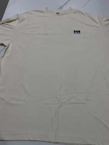 헬리 한센 T셔츠 크림색