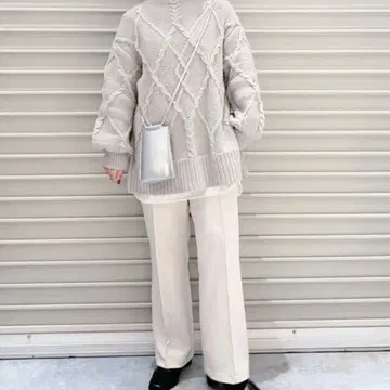 2벌 세트 LEPSIM 렙심 팬츠 턱 블랙 화이트 오피스 캐주얼