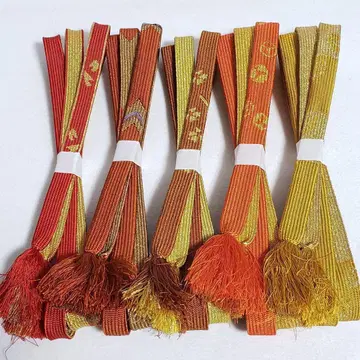 (0643) 허리띠 5개 묶음 판매 오비끈 기모노 일본 의류 잡화