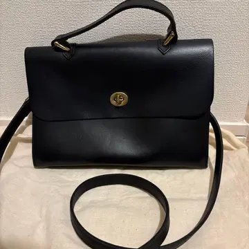 미미 베리 헤베 블랙 가죽 핸드백