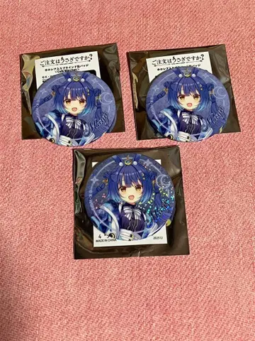 주문은 토끼입니까? 주문토끼 아틀레 캔뱃지 마야 노멀 2개 홀로 1개