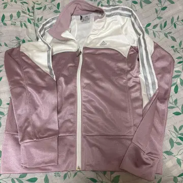 adidas 트랙 자켓 저리 상하의 세트 여성용 핑크