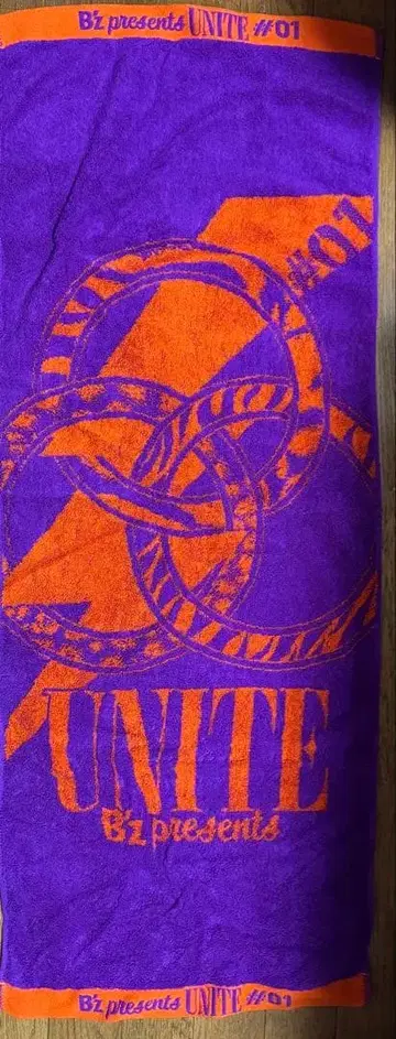 B'z presents UNITE #01 타월