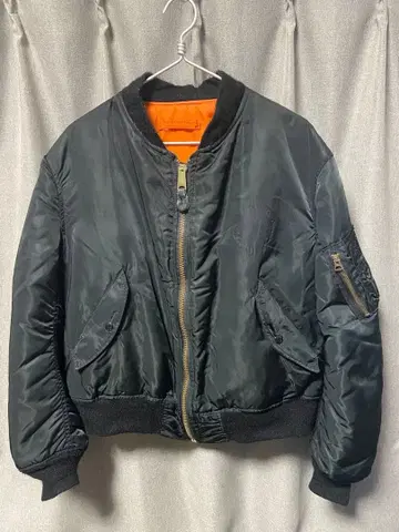 70s ALPHA ma-1 usa제 빈티지 블랙 L 알파