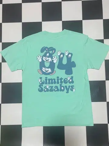 04 Limited Sazabys 민트 그린 T셔츠