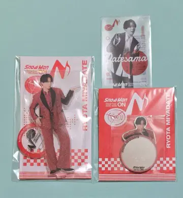 Snow Man 미야타테 료타 ON 아크릴 스탠드 스티커 세트