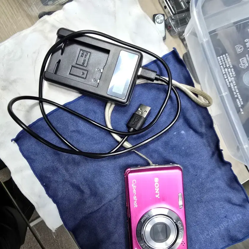Sony Cyber-shot DSC-W220 Pink + Charger Set | Bunjang Global
