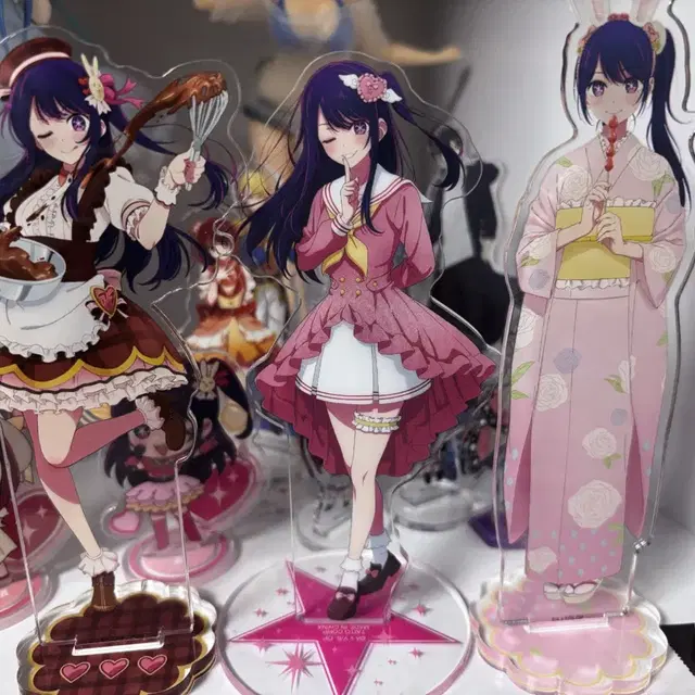 (3개일괄급처) 최애의 아이 아크릴 스탠드 호시노아이 기모노 팝업