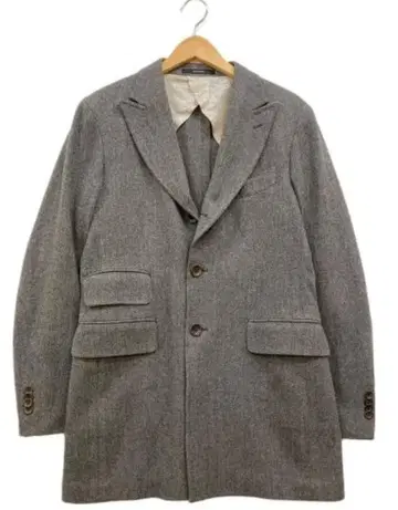 컨디션 최상 ARTISAN 트위드 울 체스터 코트
