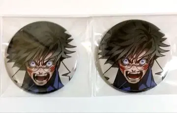 휴먼버그 대학 아마기 전쟁 THE FINAL 카페 캔뱃지 코토게 2점